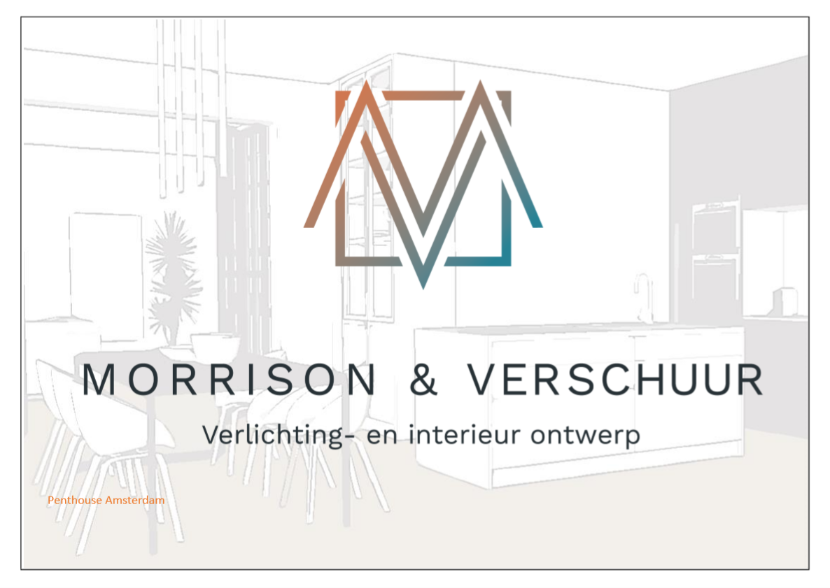 Verlichtingsontwerp Penthouse Amsterdam