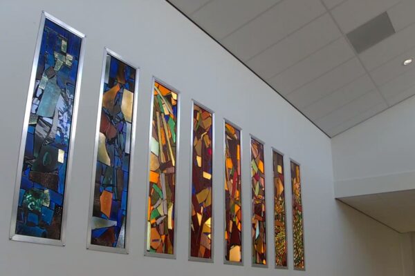 Daglicht verlichting glas in lood