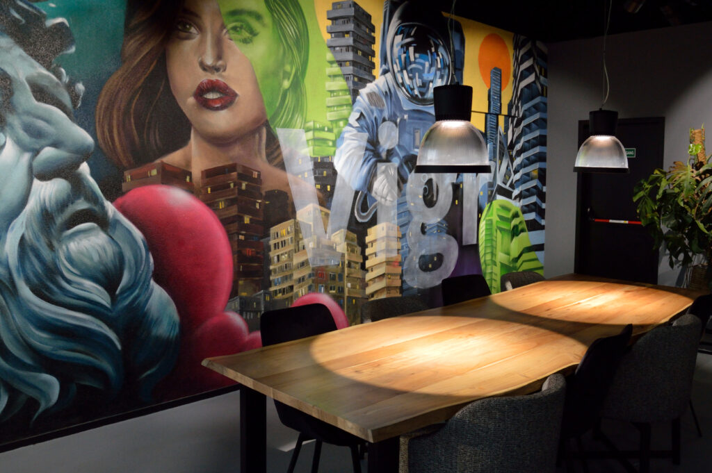 Verlichting boven Tafel Lampen boven een bespreektafel